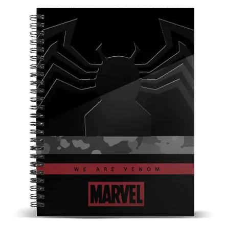Marvel Venom Monster A5 jegyzetfüzet termékfotó