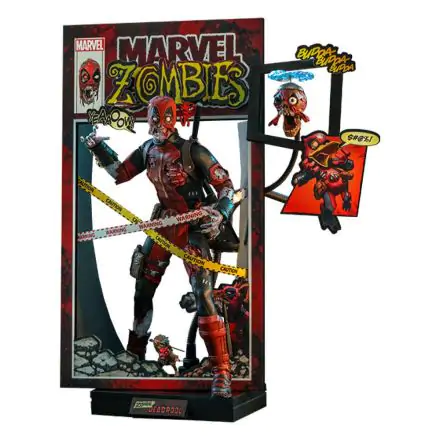 Marvel Zombies Comic Masterpiece Action Figure 1/6 Zombie Deadpool 31 cm termékfotója