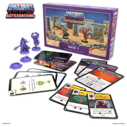 Masters of the Universe: Battleground Miniatures Game Wave 1: Evil Warriors Faction Angol nyelvű társasjáték kiegészítő termékfotó