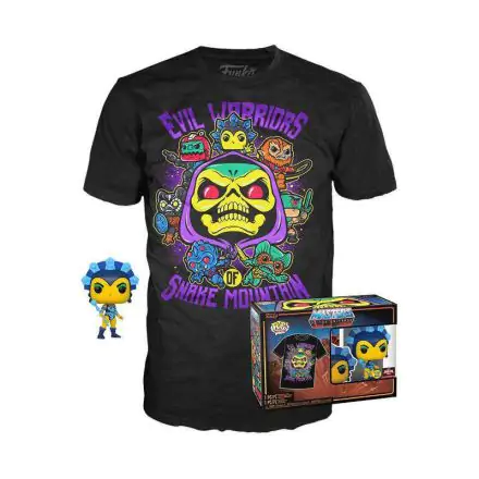 Masters of the Universe Evil-Lyn Funko POP figura és póló csomag termékfotó