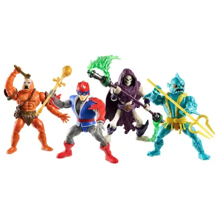 Masters of the Universe Origins Battle for Subternia 4 db-os akciófigura csomag 14 cm termékfotó