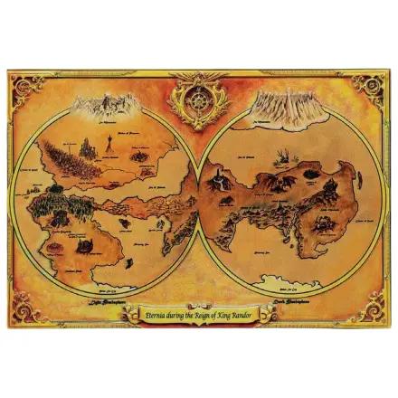 Masters of the Universe replika Metal Map of Eternia Limitált kiadás 10 x 15 cm termékfotó