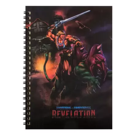 Masters of the Universe - Revelation: He-Man with Battle Cat jegyzetfüzet termékfotója