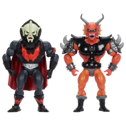 Masters of the Universe x Stranger Things Origins 2 db-os akciófigura csomag Hordak & Hellfire-Man 14 cm termékfotó