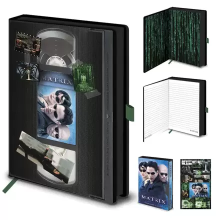 Matrix VHS A5 jegyzetfüzet termékfotója