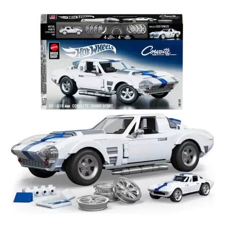 Mattel Brick Shop Hot Wheels Elite Series 1/16 Corvette Grand Sport építőkészlet termékfotó