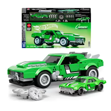 Mattel Brick Shop Hot Wheels Speed Series 1/32 Custom '68 Camaro építőkészlet termékfotó