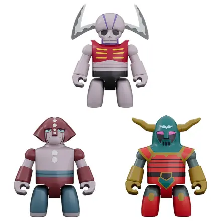 Mazinger Z Brickroid akciófigura Mechanical Beasts Set1 5 cm   termékfotó