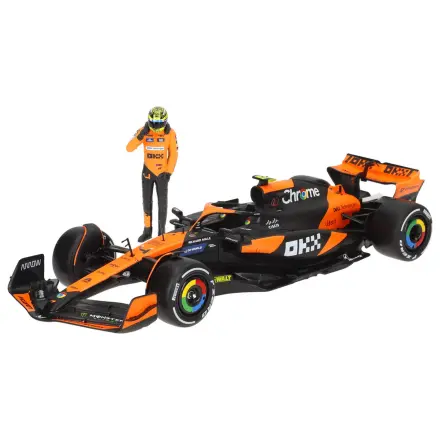 Mclaren Norris MCL38 F1 fém modell termékfotó