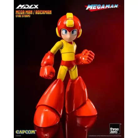 Mega Man MDLX Mega Man / Rockman (Fire Storm) akciófigura 10 cm termékfotója