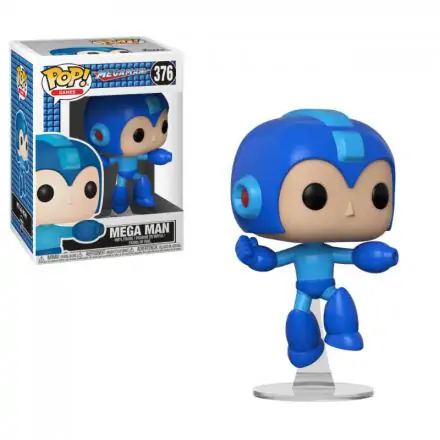 MegaMan POP! Games Vinyl figura MegaMan (Jumping) 9 cm termékfotó