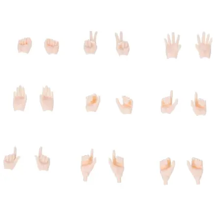 Megami Device M.S.G. 09 Hand Set Skin Color C Műanyag modell készlet kiegészítő csomag termékfotó