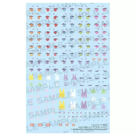 Megami Device M.S.G. 1/1 Puni Mofu Tu Eye Decal Set Műanyag modell készlet kiegészítő matrica csomag termékfotó