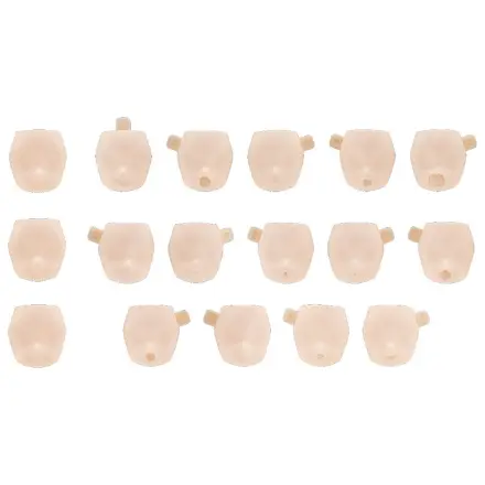 Megami Device M.S.G. 10 Face Set Puni Mofu 01 Skin Color A Műanyag modell készlet kiegészítő csomag  termékfotó