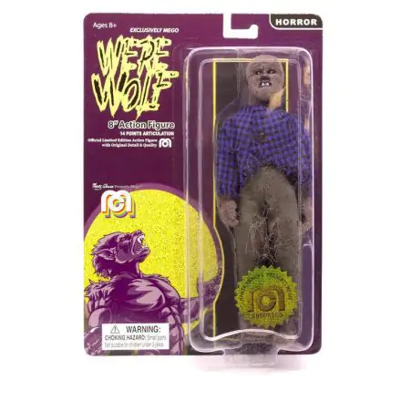 Mego Horror Werewolf (Flocked) akciófigura 20 cm termékfotója