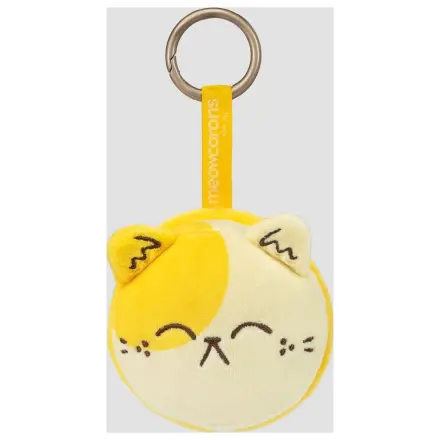 Meowcaron plüss cipzárdísz/táskadísz Smile 7 cm termékfotó