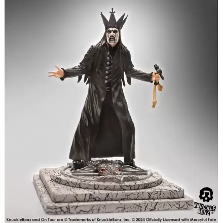 Mercyful Fate Rock Iconz King Diamond III (Black Version) szobor figura 22 cm termékfotója