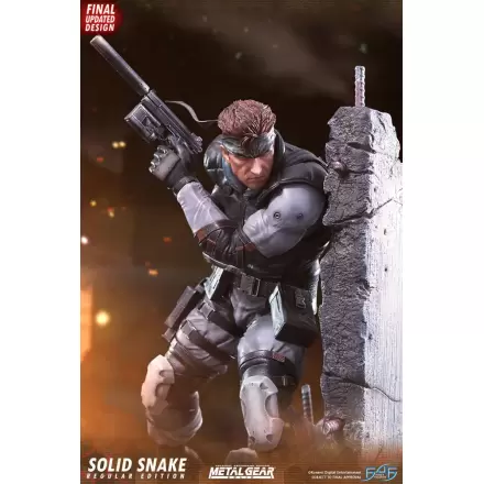Metal Gear Solid Solid Snake szobor figura 44 cm termékfotója