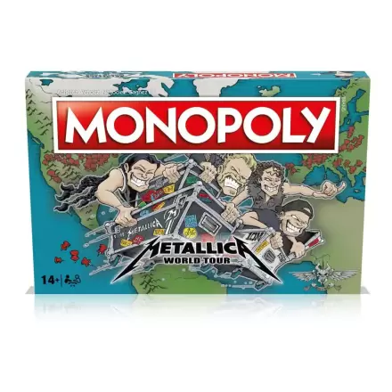 Metallica Monopoly Metallica World Tour termékfotó