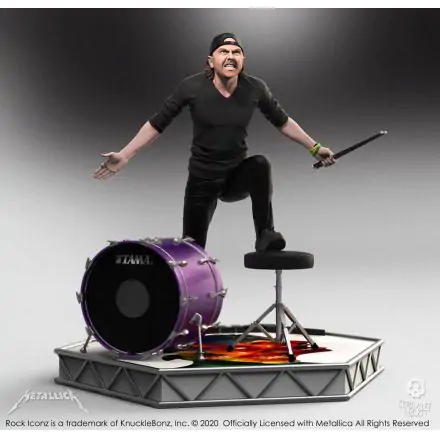 Metallica Rock Iconz Lars Ulrich Limitált kiadás szobor figura 22 cm termékfotója