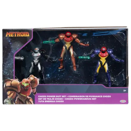Metroid 3db-os figura csomag 6cm termékfotó