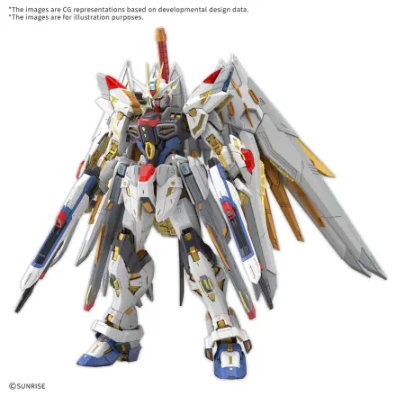 MGEX 1/100 Mighty Strike Freedom Gundam Mobile Suit Gundam SEED Freedom Master Grade Extreme modell készlet termékfotó
