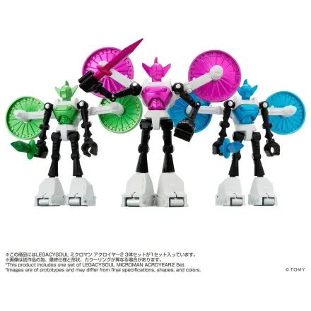 Microman Legacysoul Acroyear 2 akciófigura csomag termékfotó