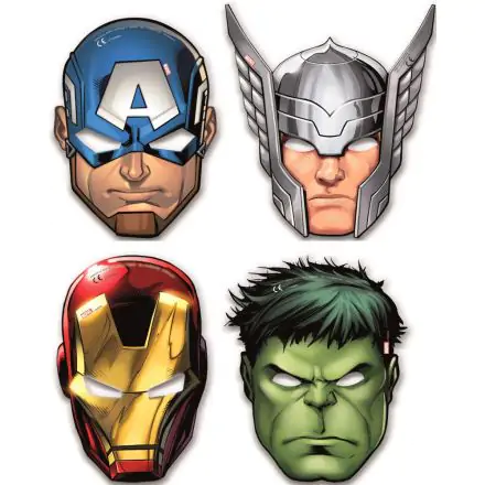 Mighty Avengers, Bosszúállók Maszk, álarc 6 db-os termékfotó