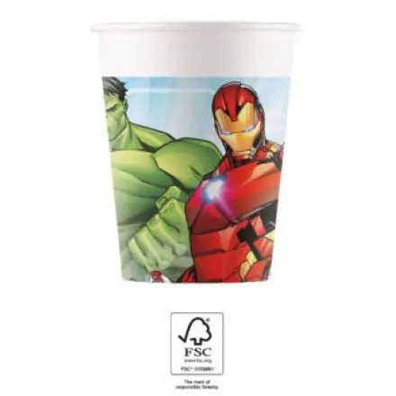 Mighty Avengers, Bosszúállók papír pohár 8 db-os 200 ml FSC termékfotó