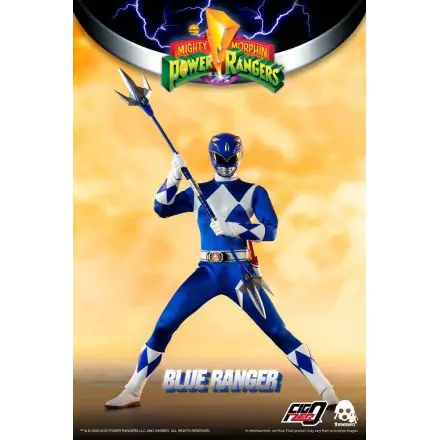 Mighty Morphin Power Rangers FigZero akciófigura 1/6 Blue Ranger 30 cm termékfotó