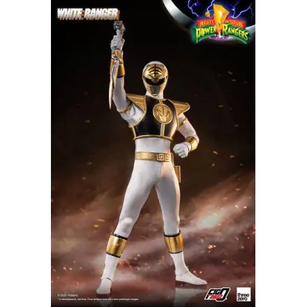 Mighty Morphin Power Rangers FigZero akciófigura 1/6 White Ranger 30 cm termékfotó
