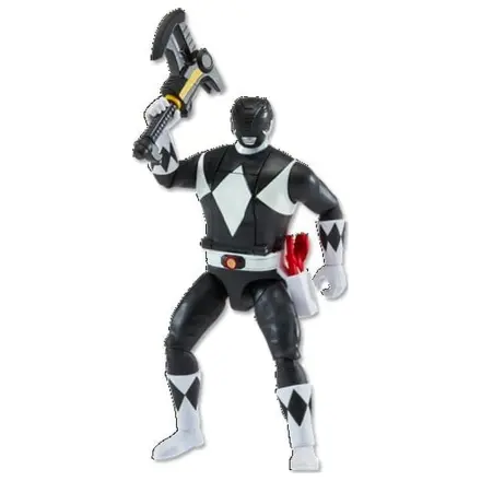 Mighty Morphin Power Rangers Season 2 Auto-Morphin akciófigura Black Ranger termékfotó