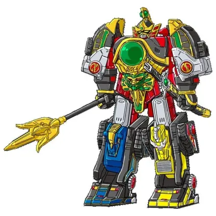 Mighty Morphin Power Rangers Thunder Megazord with Mega Power Sword akciófigura 28 cm termékfotó