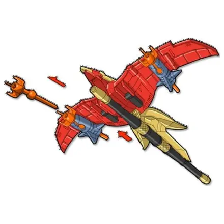 Mighty Morphin Power Rangers Thunderzord akciófigura Firebird termékfotó