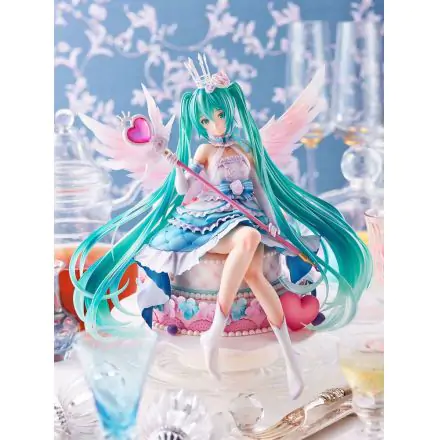 Miku Hatsune 1/7 Miku Hatsune Birthday 2020 Sweet Angel Ver. PVC szobor figura 22 cm termékfotó