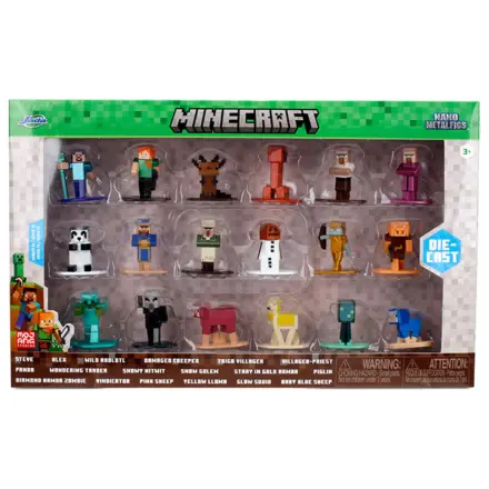 Minecraft 18 db-is figura csomag 4cm termékfotó