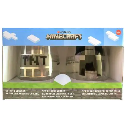 Minecraft 2db-os üvegpohár bögre 510ml termékfotó