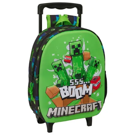 Minecraft 3D gurulós táska 33cm termékfotó