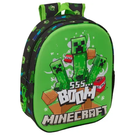 Minecraft 3D táska hátizsák 33cm termékfotó