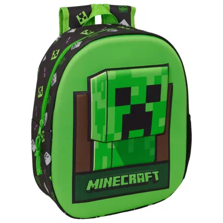 Minecraft 3D táska hátizsák 33cm termékfotó