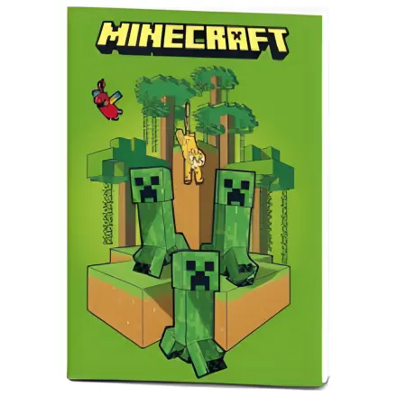 Minecraft A5 jegyzetfüzet termékfotó