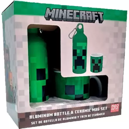 Minecraft aluminium palack kulacs + bögre csomag 500ml termékfotója