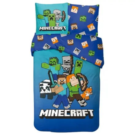 Minecraft Block World ágyneműhuzat  termékfotó