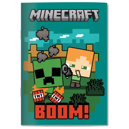 Minecraft Boom B/5 vonalas füzet 40 lapos termékfotó