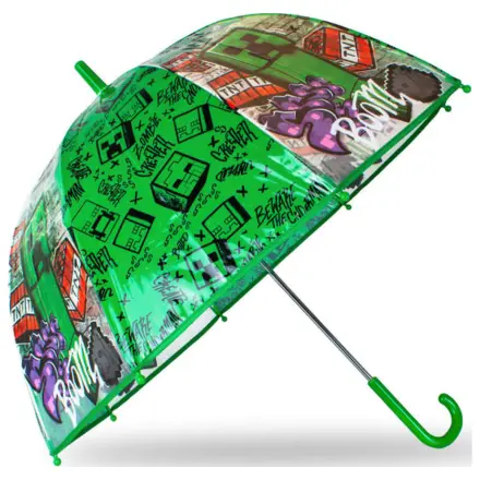 Minecraft Boom gyerek átlátszó esernyő  termékfotó