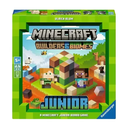 Minecraft Builders & Biomes Junior társasjáték termékfotója