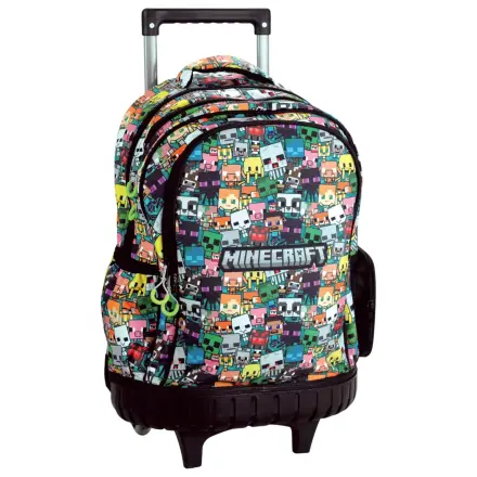 Minecraft Chibi prémium gurulós iskolatáska, táska 42 cm termékfotó