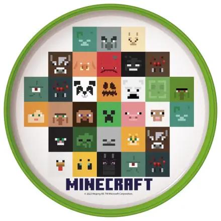 Minecraft Crafters csúszásmentes micro lapostányér termékfotó
