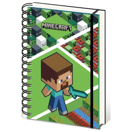 Minecraft Creeper A5 jegyzetfüzet termékfotó