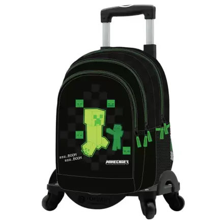 Minecraft Creeper gurulós táska hátizsák 44cm termékfotója